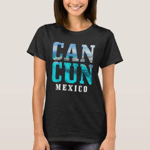T-shirt Cancun Mexico Beach Vacances estivales Souvenir 1