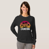 T-shirt Cancun Mexico Cancun Travel Vacation Souvenir (Devant entier)