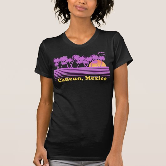 T-shirt Cancun Mexique (Devant)
