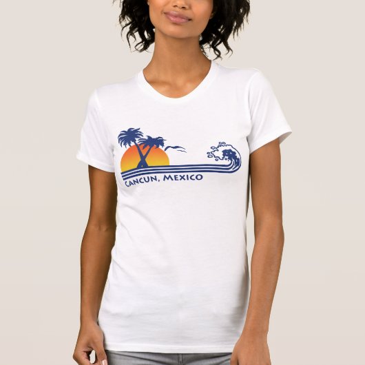 T-shirt Cancun Mexique (Devant)