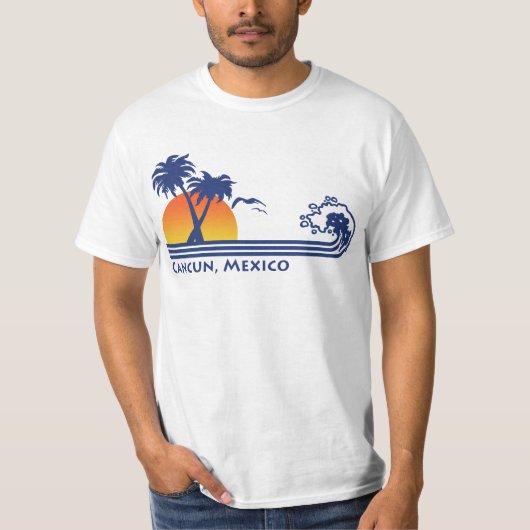 T-shirt Cancun Mexique (Devant)