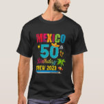 T-shirt Cancun Mexique Birthday Crew 30th 50th Matching Gr<br><div class="desc">Cancun Mexique Birthday Crew 30th 50th Matching Group 2023 Long Sleeve T Shirt</div>