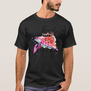 T-shirt Cancun Mexique Vacances Tortue Marine Famille Asso
