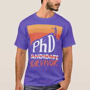 T-shirt Candidat au DIP Survivor Graduate Cadeau