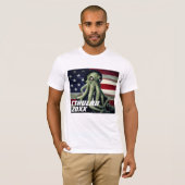 T-shirt Candidat drôle "Cthulhu 20XX" (Devant entier)