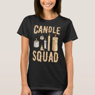 T-shirt Candle Squad pour un fabricant de bougies