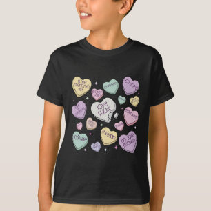 T-shirt Candy anti-valentine rétro Vintage coeur amour Chu