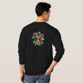 T-shirt Candy canes (Dos entier)