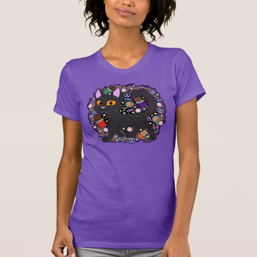 T-shirt Candy Cat (Devant)