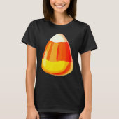 T-shirt Candy Corn Costume Last Minute Lazy Party (Devant)