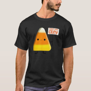 T-shirt Candy Corn Crew Halloween Costume Hommes Femmes Am
