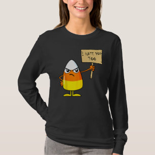 T-shirt Candy Corn Drôle Je Vous Hais Aussi Halloween Team