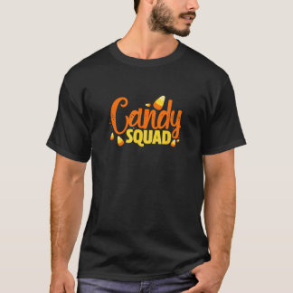 T-shirt Candy Corn Halloween Costume drôle Candy Squad T S