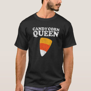 T-shirt Candy Corn Queen Halloween Costum des années 70
