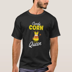 T-shirt Candy Corn Queen Parti Éffrayant Halloween Party C