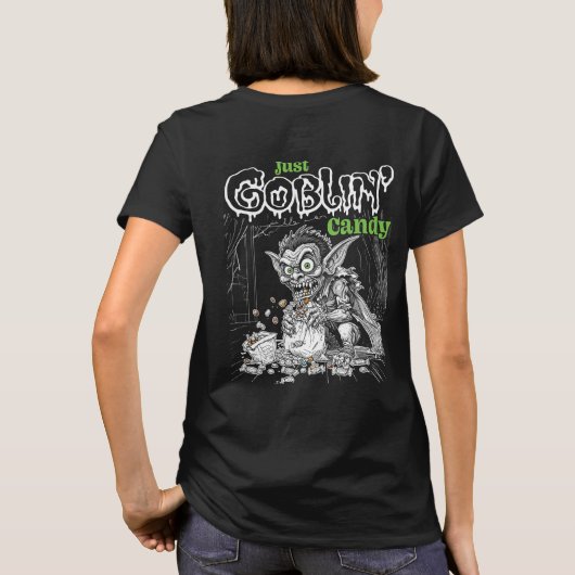 T-shirt Candy de Just Goblin Sketchy (Objets Sombres) Avan (Dos)