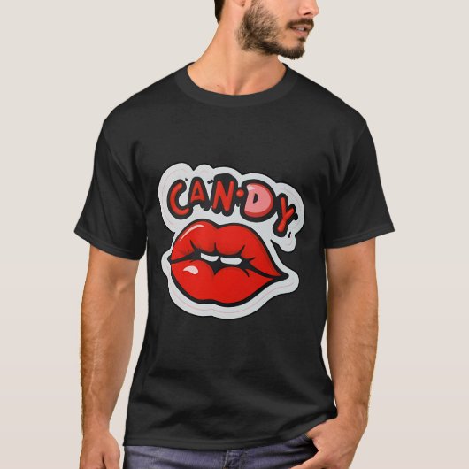 T-shirt Candy Kiss (Devant)