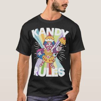 T-shirt Candy Land Kandy Règles Rainbow King Kandy