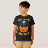 T-shirt Candy Lice Halloween Party Trick Or Treat Security (Devant entier)