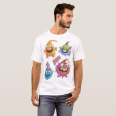 T-shirt  Candy Monster Parade (Devant entier)