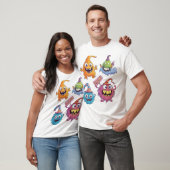 T-shirt  Candy Monster Parade (Unisexe)