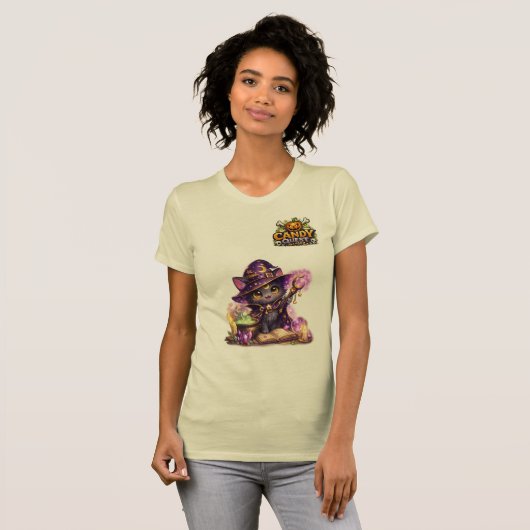 T-shirt Candy Quest App 'Mysto' Femmes  (Devant entier)