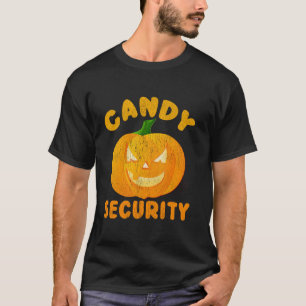 T-shirt Candy Sécurité Halloween drôle