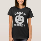 T-shirt Candy Security Halloween 1 (Devant)