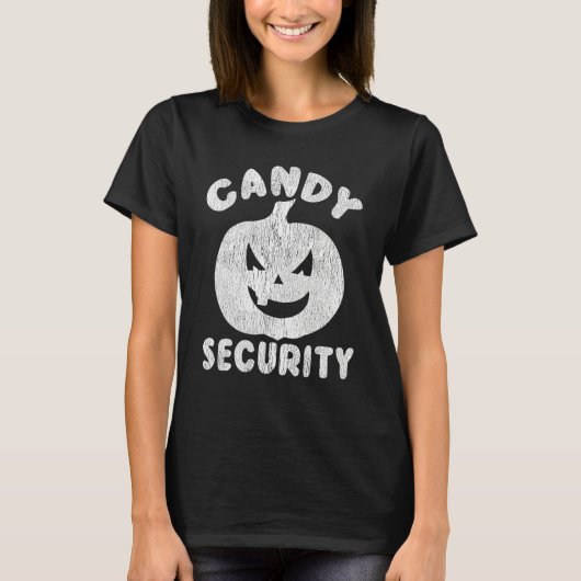 T-shirt Candy Security  Halloween  1 (Devant)