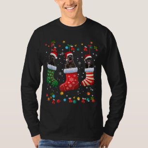 T-shirt Cane Corso Chaussettes de Noël Funny Pyjama Xmas C