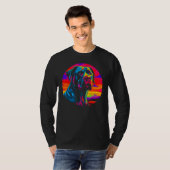 T-shirt Cane Corso Dog Sunset (Devant entier)