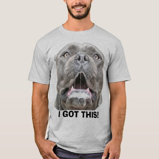 T-shirt Cane Corso Mastiff Chien Fou (Devant)