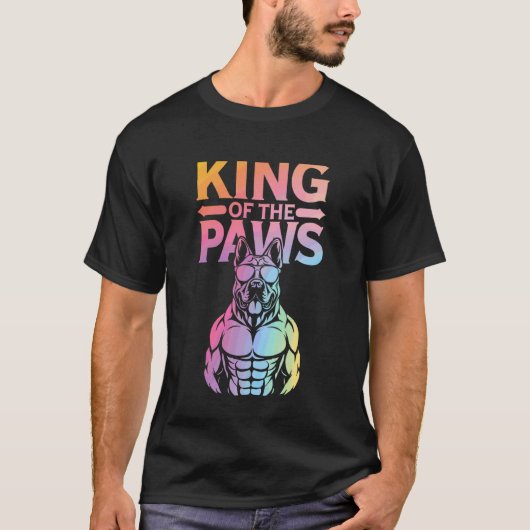 T-shirt Cane Corso Roi des Pattes (Devant)