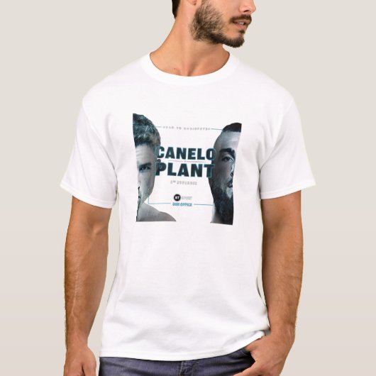 T-shirt Canelo Alvarez vs Caleb Plante combat boxe (Devant)