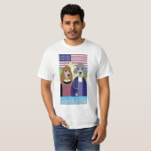 T-shirt Caniche américain gothique (Devant entier)
