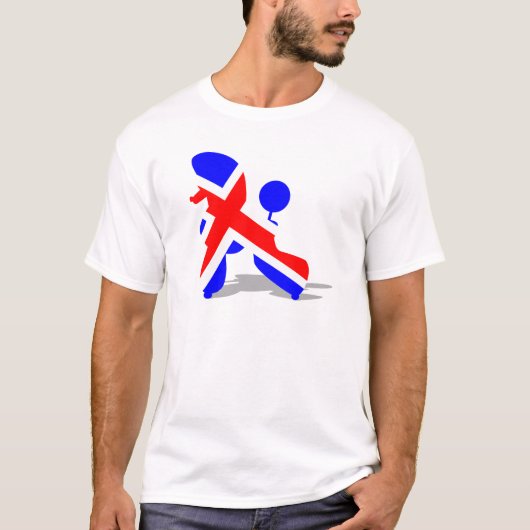 T-shirt Caniche britannique (Devant)