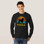 T-shirt Caniche  J'ai des critères (Devant entier)