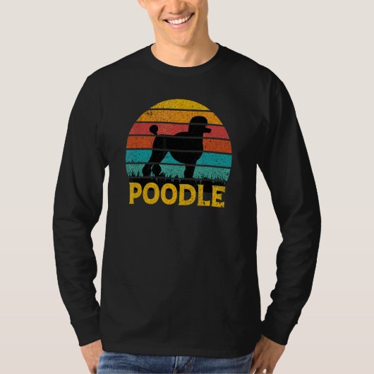 T-shirt Caniche  J'ai des critères (Devant)