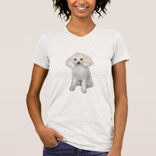 T-shirt Caniche - Mini ou jouet - Blanc #2