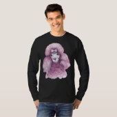 T-shirt Caniche rose (Devant entier)