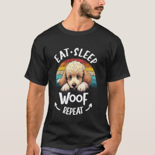 T-shirt Caniche Standard Miniature Caniche Jouet Manger Do