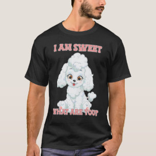 T-shirt Caniche Sucré