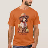 T-shirt Caniche Thanksgiving (Devant)