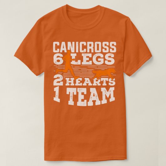 T-shirt Canicross Canicross Canicrosser Cadeau (Design devant)