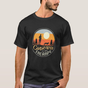 T-shirt Canicross Est Mon Chien Thérapeutique Qui Fait Du