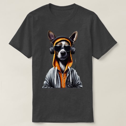 T-shirt Canine cool (Design devant)
