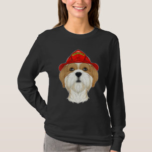 T-shirt Canine Handler I Fireman Chien I Firefighter Shih