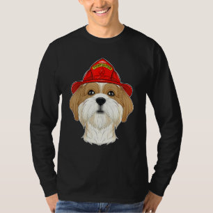T-shirt Canine Handler I Fireman Chien I Firefighter Shih