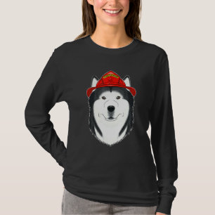 T-shirt Canine Handler I Fireman Chien I Pompier Husky