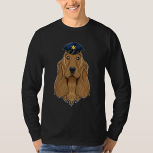 T-shirt Canine Handler I Police Chien I Police Cocker Span